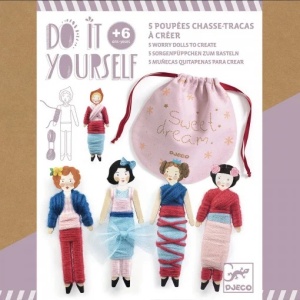 Joc creativ DIY, Papusi pentru vise senine, Djeco - Img 1