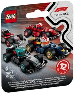 LEGO® Mașini de curse F1® Mini de colecție (71049)