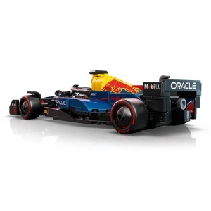 LEGO Speed Champions Oracle Red Bull Racing RB20, model Formula 1® cu 251 de piese, cockpit detaliat și minifigurină pilot pentru colecționari și fani F1.