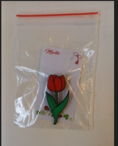 Mărțișor printat 3D - Lalea
