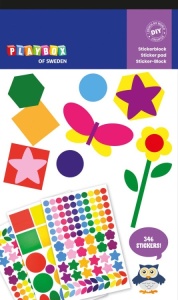 Playbox Sticker scrapbook