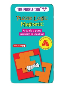 Puzzle Logic Magnetic The Purple Cow - 4 provocări