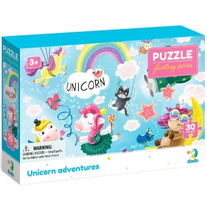 Puzzle Unicorn - Aventurile Unicornilor, 30 piese