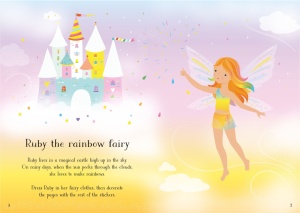 SDD LITTLE STICKER DOLLY DRESSING RAINBOW FAIRY - Img 4