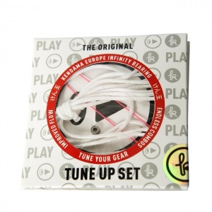 Set de corzi de schimb Kendama cu rulment - Alb