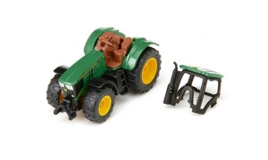 SIKU 1064 – Tractor metalic realist, cu roți mobile, detalii fine și finisaj de calitate germană.