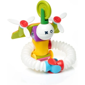 SmartMax Roboflex Plus – set magnetic colorat cu 20 de piese flexibile pentru construirea roboților, compatibil cu toate seturile SmartMax.