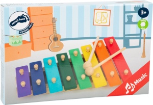 Xilofon colorat din lemn - Small Foot