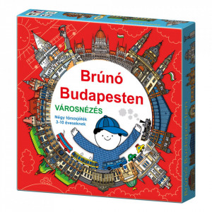 Brúnó Budapesten Társasjáték - Img 1