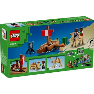 Calatorie pe corabia de pirati LEGO® Minecraft™