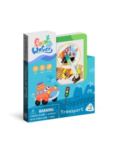 Carte de colorat cu apa mijloace de transport
