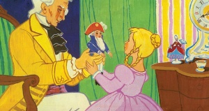 Illusztrált diafilm – Diótörő. Klasszikus karácsonyi történet vetítőgéppel, gyerekeknek.