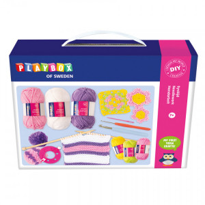 Geanta de cusut/crosetat, Playbox
