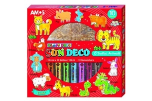 Glass deco horoscop suncatcher
