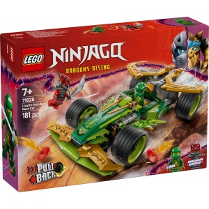 LEGO® NINJAGO® – Mașina de curse cu motor cu arc a lui Lloyd