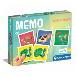 Memo Game Animale de la Fermă - Joc de Memorie Clementoni