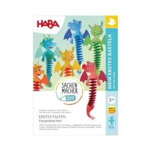 Origami cu Dragoni HABA – Creează 6 dragoni fantastici din hârtie
