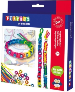 Playbox Craft set rainbow braids