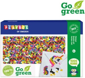 Playbox Margele de calcat Bio - verde - 4.000buc
