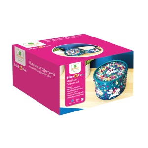 Set creativ mozaic 3D, cutie de bijuterii rotunda - Sycomore Stick'n Fun - Img 5