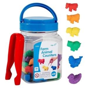Set pentru sortat, Animale de ferma, Edx Education - Img 1
