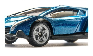 SIKU 1485 – Mașină sport metalică realistă, cu detalii fine, finisaj premium și design inspirat din modelele de curse, marca SIKU Germania.