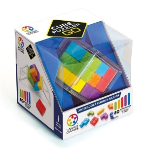 Smart Games Cube Puzzler Go - Puzzle logic 3D cu 80 de provocări