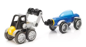 SmartMax Power Vehicles SMX303 – set educativ magnetic pentru construirea vehiculelor.