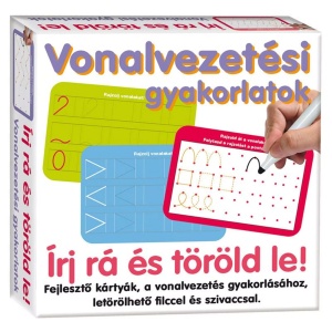 Vonalvezetési gyakorlatok - Fejlesztő társasjáték az íráskészség megalapozásához