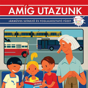 Amíg utazunk - Járműves színező és foglalkoztató füzet - Img 2