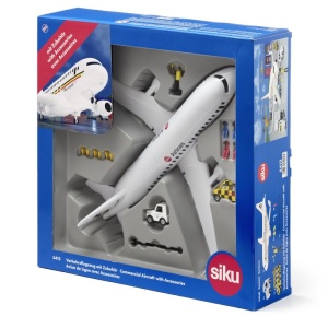 Avion de pasageri SIKUWORLD cu accesorii – Aventuri spectaculoase în lumea aviației