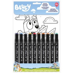 Bluey Color by Number - Colorează după numere