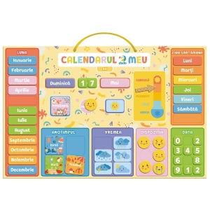 Calendar educativ magnetic in limba romana