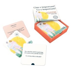 Joc de cărți Mindwill pentru vârsta de mijloc cu 132 de întrebări și 12 exerciții: Cine e important? Ce e important? - Img 5
