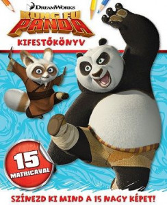 Kung Fu Panda - kifestőfüzet matricákkal - Img 2