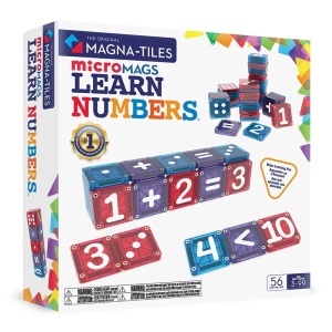 MAGNA-TILES microMAGS Learn Numbers – Cifre și Matematică prin Joacă