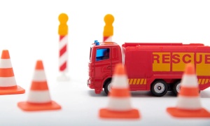 Set jucărie pompieri SIKU mașini metal copii vehicule intervenție realiste