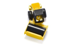 SIKU 0895 – Compactor cilindric din metal, model realist cu axă mobilă, detalii fine și construcție solidă.