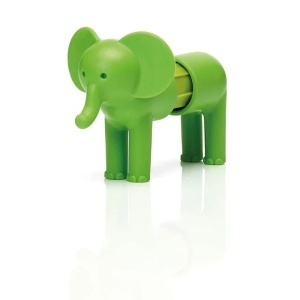 Set magnetic SmartMax My First Animals Elefantul cu 3 piese colorate pentru construirea unui elefant, special conceput pentru copiii cu vârste între 1 și 5 ani.