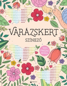 Varázskert színező - Több mint 1000 strasszkőmatricával