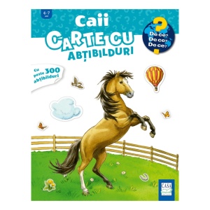 Caii - Carte cu abțibilduri
