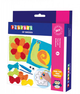 Craft set, yarn art, Playbox