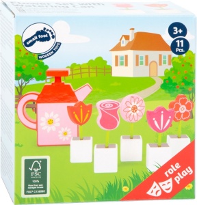 Flower Set with Watering Can FSC 100% Small Foot