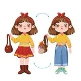 Joc magnetic fashion girl - Img 2