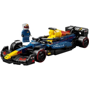 LEGO Speed Champions Oracle Red Bull Racing RB20, model Formula 1® cu 251 de piese, cockpit detaliat și minifigurină pilot pentru colecționari și fani F1.