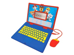 Lexibook Mancs Őrjárat oktató laptop gyerekeknek magyar és angol nyelvű fejlesztő játékokkal, egérrel és interaktív feladatokkal.