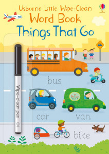 Little Wipe-Clean Word Book Things That Go - Img 1