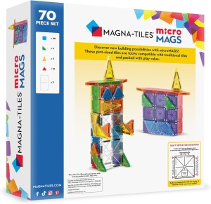 MAGNA-TILES Combo + microMAGS, 70 piese - Img 9