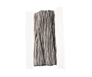 Playbox Elastic argintiu – fir elastic decorativ 50 m, ideal pentru bijuterii handmade, ambalaje și proiecte DIY creative.