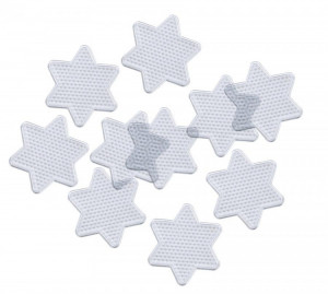 Playbox Planseta pentru margele de calcat - transparent - 10buc - stea - Img 2